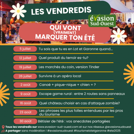 Annonce Saga articles - été 2025